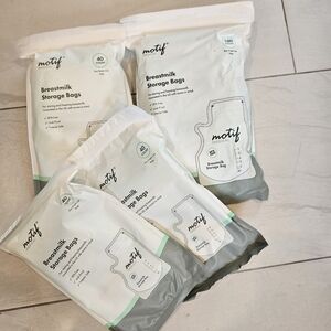 Breast Milk Storage Bags - Gray
